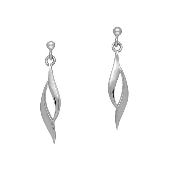 Simply Stylish Silver Earrings E95