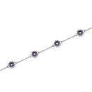 Scottish Primrose Silver Bracelet EBL111