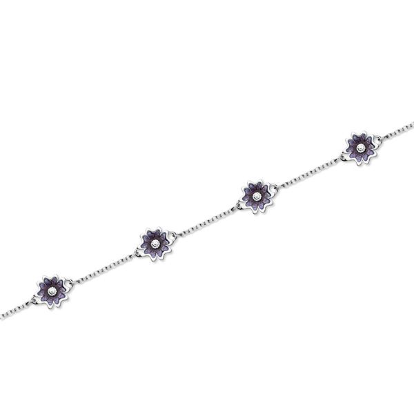 Scottish Primrose Silver Bracelet EBL111