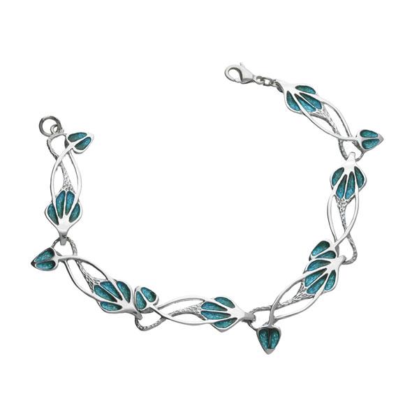 Charles Rennie Mackintosh Silver Bracelet EBL23