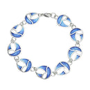Sail Away Silver Bracelet EBL95