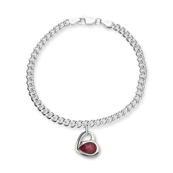 Hearts Silver Bracelet EBL99