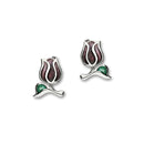 Tulips Silver Earrings EE16
