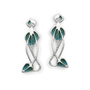 Charles Rennie Mackintosh Silver Earrings EE23