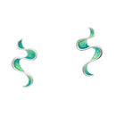 Mirran Ripples Silver Earrings EE505