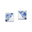 Impressions Sterling Silver Square Stud Earrings, EE520
