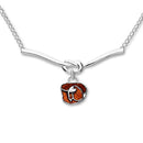 Poppies Silver Necklet EN112