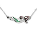 Tulips Silver Necklet EN16