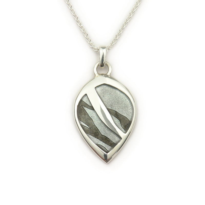 Sterling Silver Enamel Pendant EP214