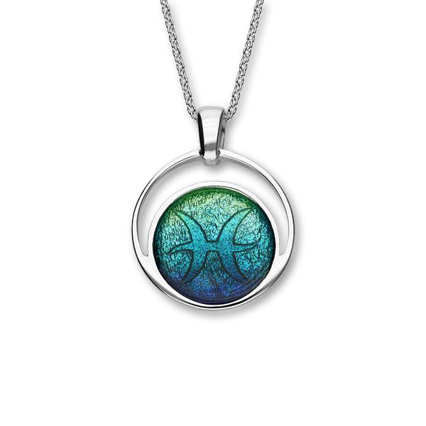 Zodiac Silver Pendant EP329 Pisces