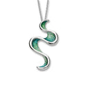 Mirran Ripples Silver Pendant EP384