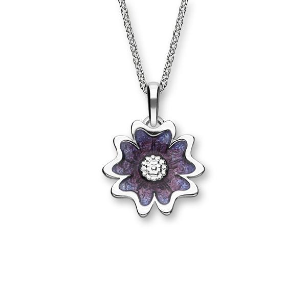 Scottish Primrose Silver Pendant EP481