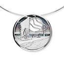 Northern Lights Silver Pendant EP497 Haze