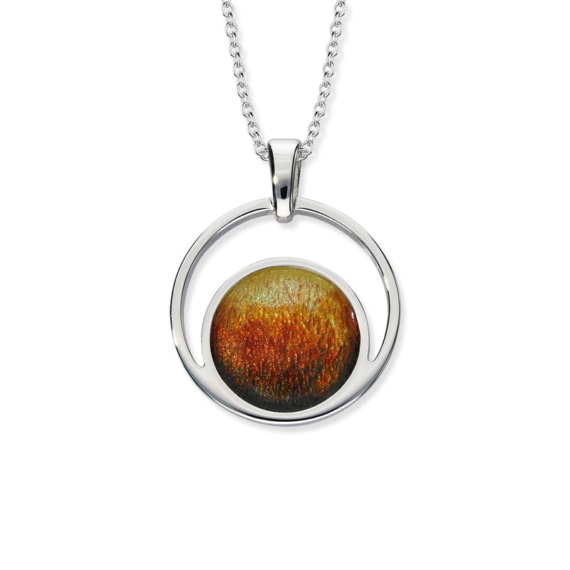 Enamel Silver Pendant EP498