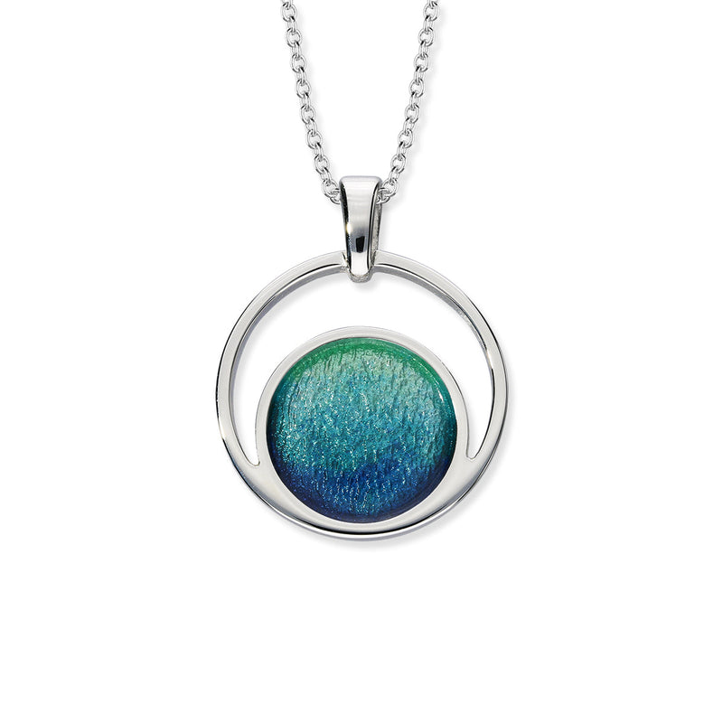 Enamel Silver Pendant EP498