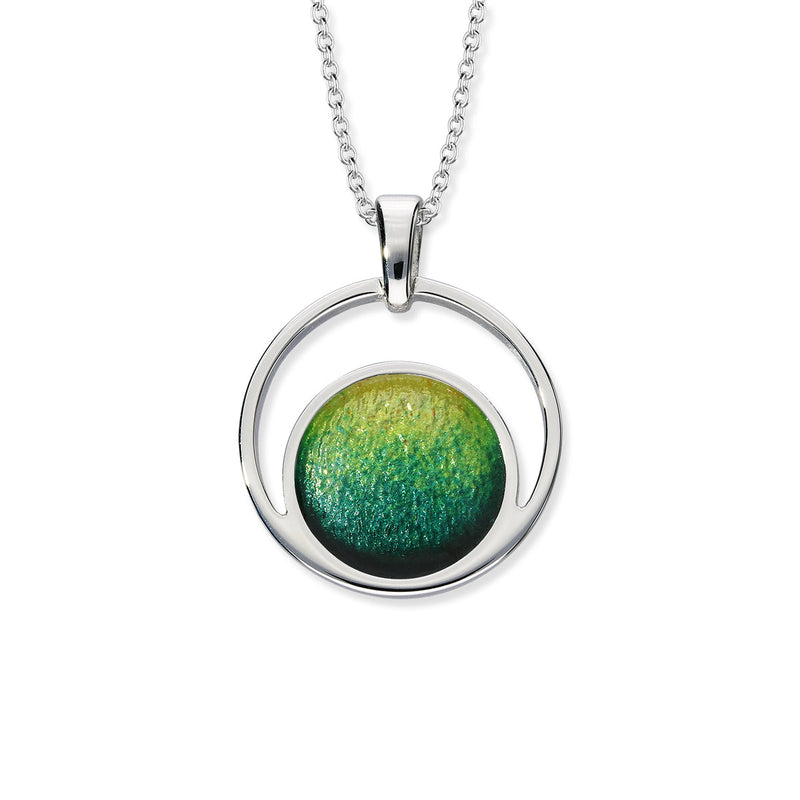 Enamel Silver Pendant EP498