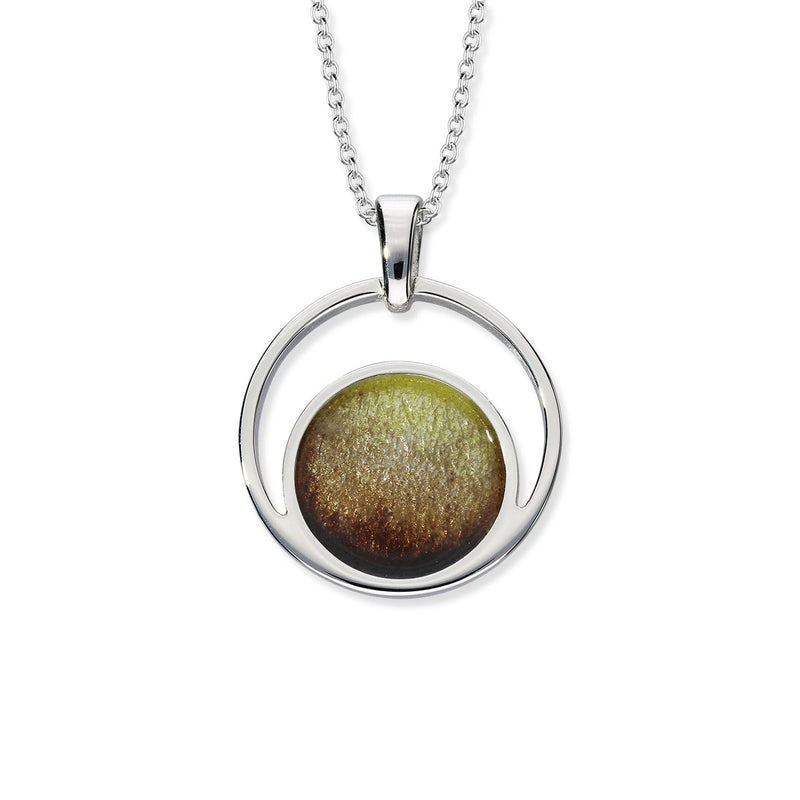 Enamel Silver Pendant EP498