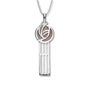 Charles Rennie Mackintosh Silver Pendant EP53