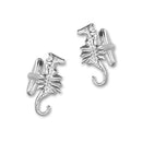 Seahorse Silver Cufflinks FCL 5