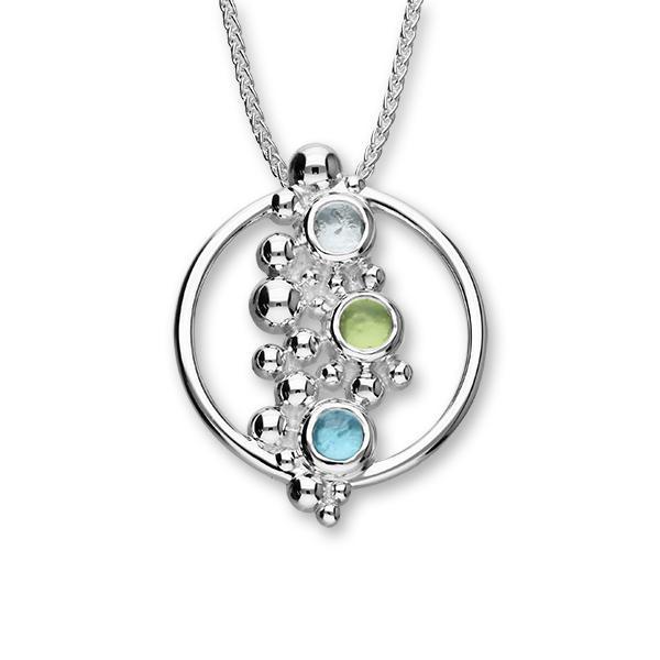 Pebbles Silver Stone Pendant CP390