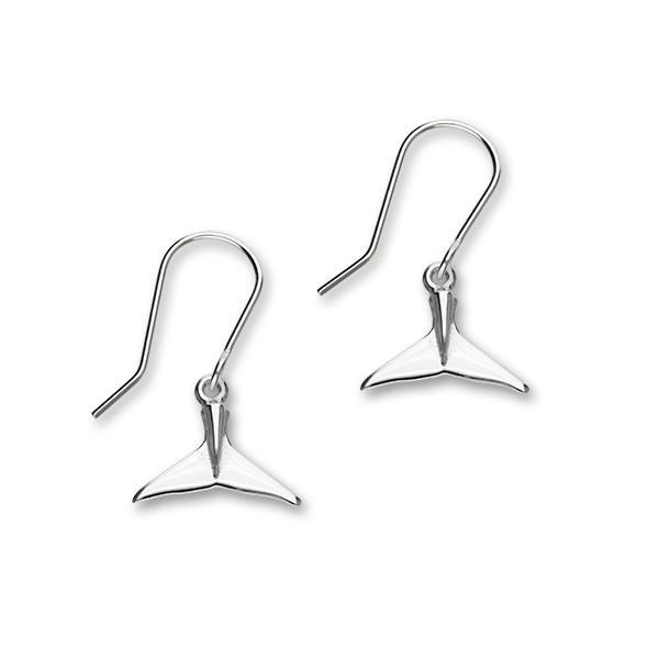 Minke Fluke Silver Earrings FE 21