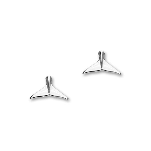 Minke Fluke Silver Earrings FE 22