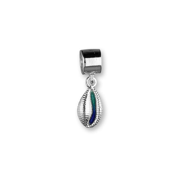 Groatie Buckie Small Enamelled Silver Charm FEC 7