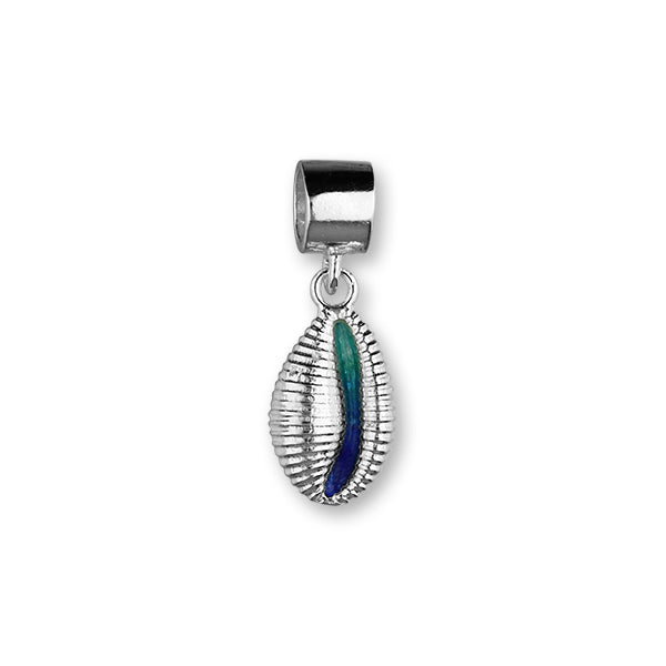 Groatie Buckie Large Enamelled Silver Charm FEC 8