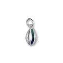 Groatie Buckie Large Enamelled Silver Charm FEC 8