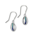 Groatie Buckie Large Enamelled Silver Earrings FEE 13