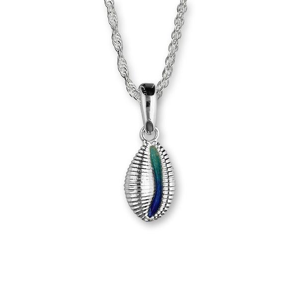 Groatie Buckie Large Enamelled Silver Pendant FEP 12