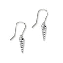 Tower Shell Silver Earrings FE 32