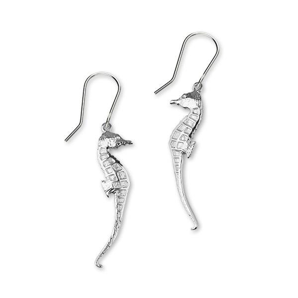 Seahorse Silver Earrings FE 45
