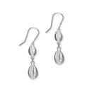 Groatie Buckie Small & Large Silver Earrings FE 48