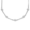 Groatie Buckie Small Silver Necklet FN 3
