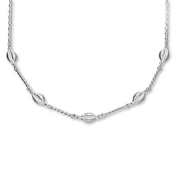 Groatie Buckie Small Silver Necklet FN 3