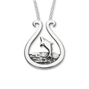 Dolphin Silver Necklet FN 8