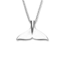 Orca Fluke Silver Pendant FP 22 - P