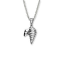 Pelican Foot Shell Silver Pendant FP 35