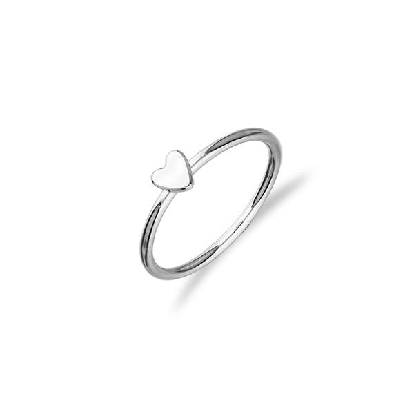 Heart Silver Ring FR 7
