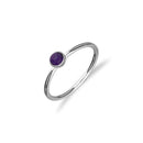 Indie Silver Stone Ring - Amethyst FSR 2