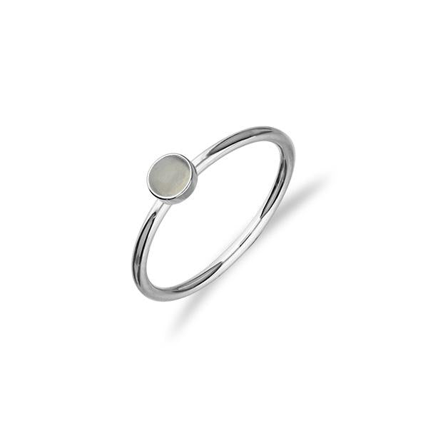 Indie Silver Stone Ring - Moonstone FSR 2