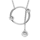 Scottish Primrose Silver Necklet N400