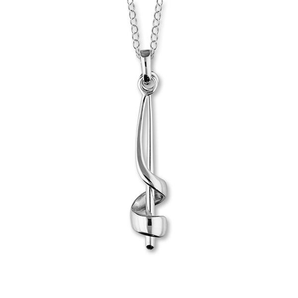 Twist & Shout Silver Pendant P1052