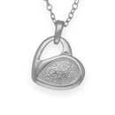 Hearts Silver Pendant P1083