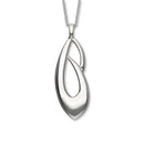 Trendy Twirls Silver Pendant P1100