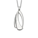 Trendy Twirls Silver Pendant P1101