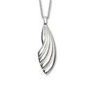 Trendy Twirls Silver Pendant P1102