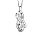 Trendy Twirls Silver Pendant P1103