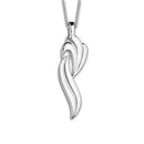 Trendy Twirls Silver Pendant P1109